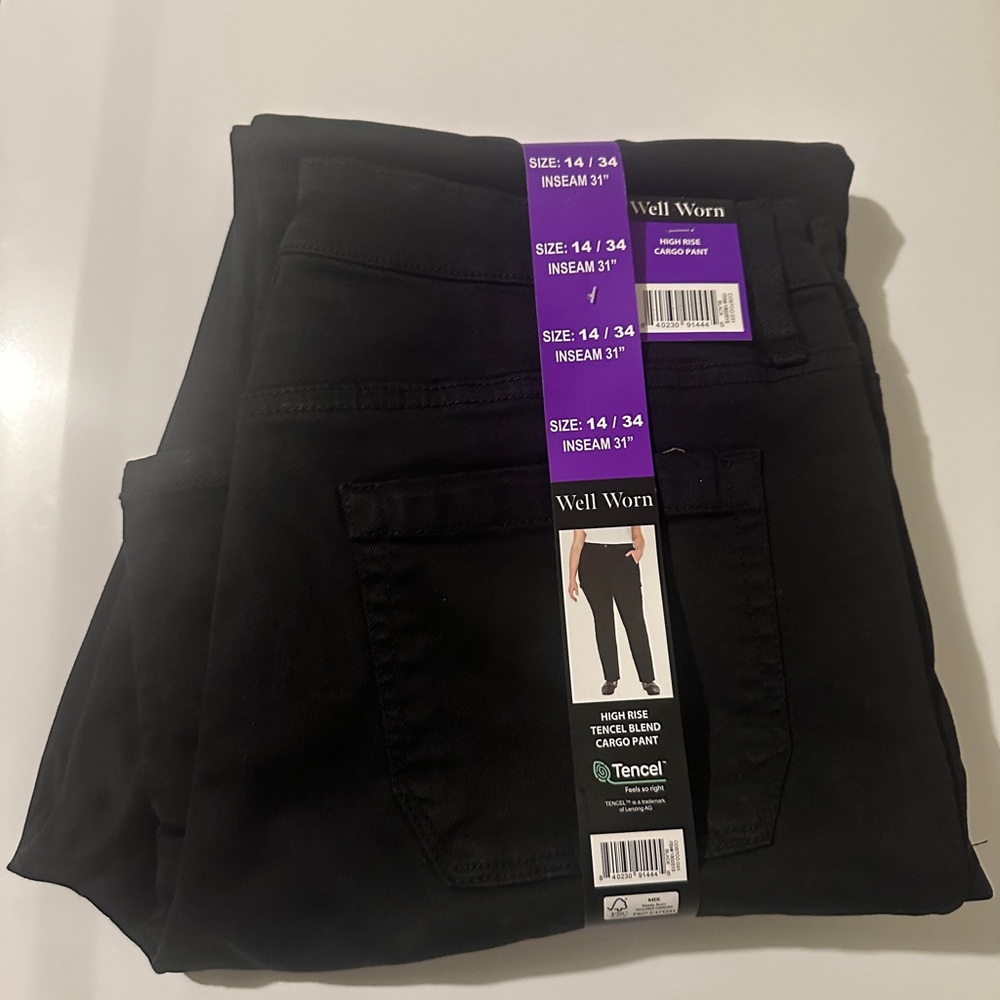 Pantalon para mujer de terciopelo nuevo color negro